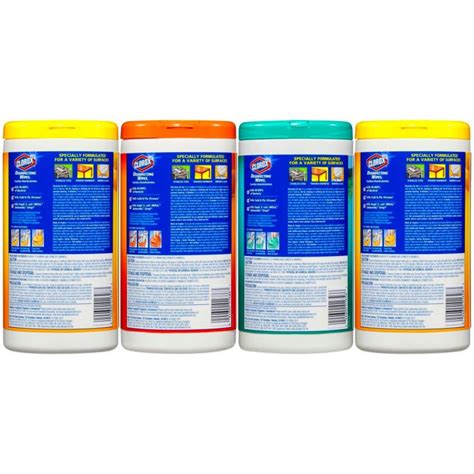 This bulk wipe pack contains three 75 count canisters of disposable find quality cleaning products products to add disposable wipes: Clorox Disinfecting Wipes Value Pack, Scented, 300 Count ...