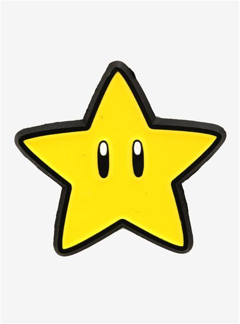 Nintendo Super Mario Bros Star Man Enamel Pin Estrella Mario Bros