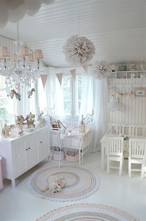 Kidsroom, sims 4, the sims resource, thenumberswoman, tsr. white-and-pink-nursery-with-shabby-chic-decor | HomeMydesign