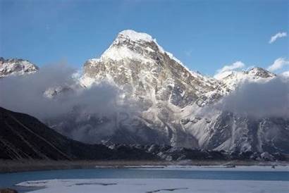 Himalaya Gunung Lake Lago Neve Della Gambar