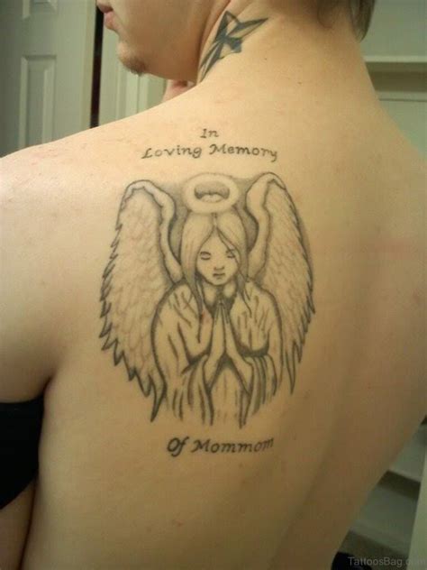 60 Most Amazing Memorial Angel Tattoos For Back Tattoo Designs
