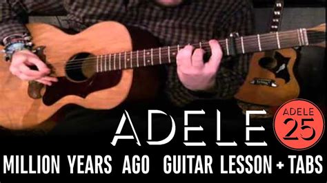 Em f# life was a party to be thrown. Adele - Million Years Ago (EASY Guitar LESSON + TABS ...