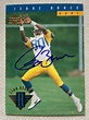 Isaac Bruce Autographed 1994 Upper Deck Football ROOKIE Card #22 ...