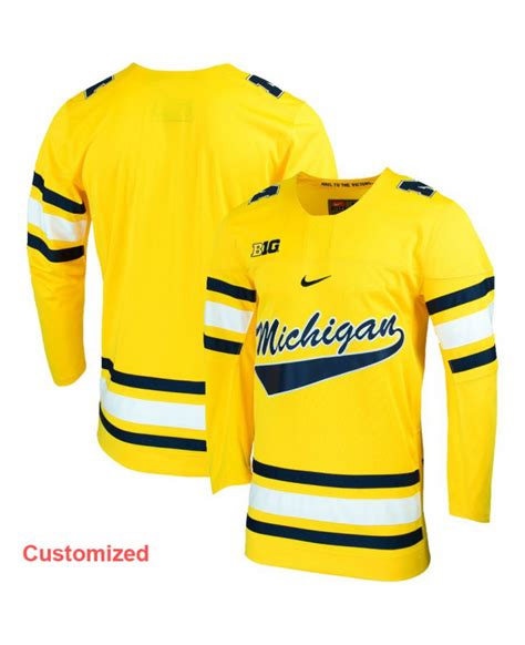 Michigan Wolverines Hockey Jerseys Michigan Wolverines Hockey Uniforms