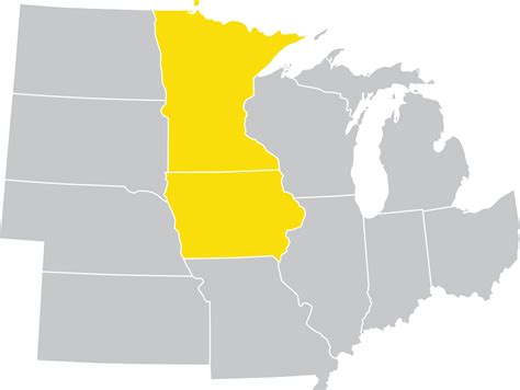 Executive Express Coverage Areas For Minnesota And Iowa
