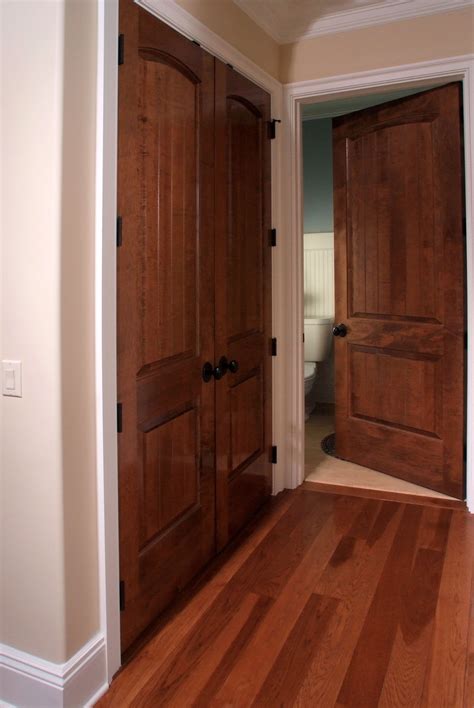 Solid Maple Sante Fe Ft Interior Door And Double Closet Interior Door