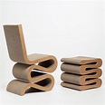 Frank Gehry, "Wiggle side chair & stool", Vitra, 21st century. - Bukowskis