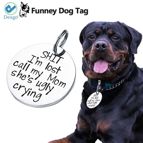 Walmart is one of the undisputed kings of the retail world. Deago Funny Pet Tag Titanium Steel Dog Tags Collar Tag ...