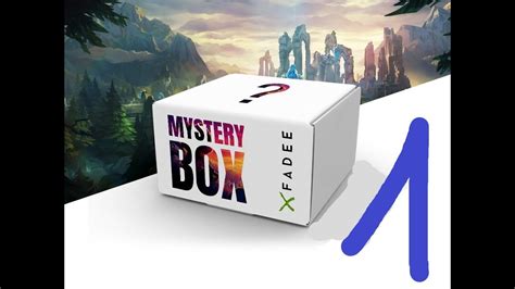 Unboxing Mystery Box League Of Legends Youtube
