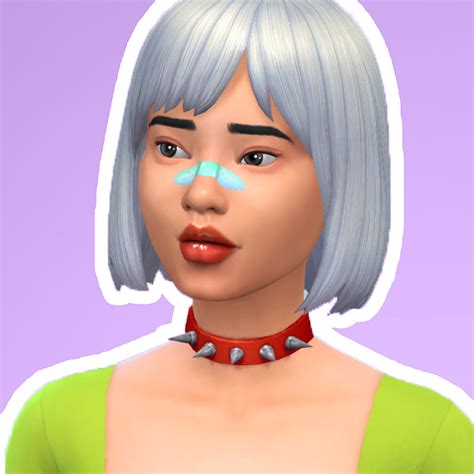 Sims 4 Ccs The Best Nose Band Aids By Imtater