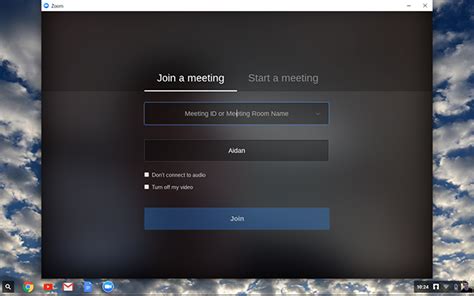 The chromebook app version is 3.6.5 (4098.0303) which is current according to their app in the chrome web store. Joining-A-meeting-on-Chromebooks | Chrome Geek