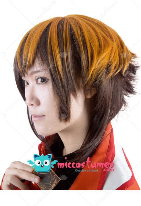 Yu Gi Oh Jaden Yuki Cosplay Wig For Sale