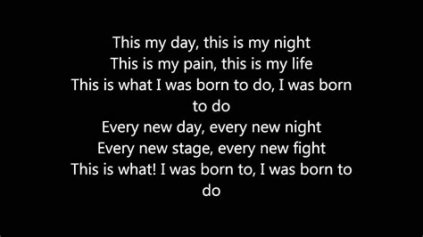 Steven Cooper Born To Do Lyrics Youtube