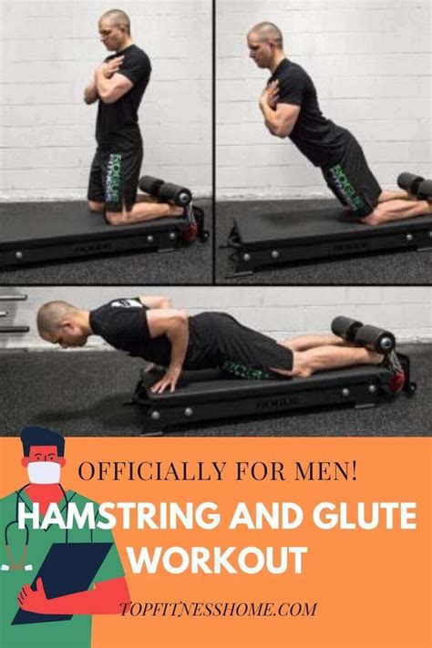 Hamstring And Glute Workout For Men Hamstring Workout Glutes Workout