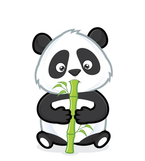 Panda Standing Stock Vector Image By ©sundatoon 61516793