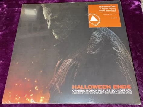 Rare 2023 Halloween Ends Soundtrack Exploding Pumpkin Vinyl John