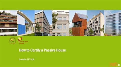 Passive House Online Training Passive House Institute