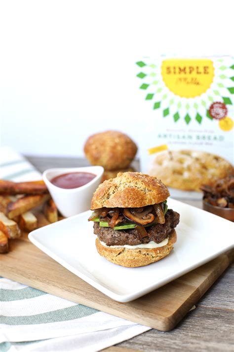Start with an english muffin, then add a seasoned beef patty and top with sautéed onions and mushrooms for a memorable weeknight dinner. Caramelized Onion & Mushroom Burger with Grain Free Bun ...
