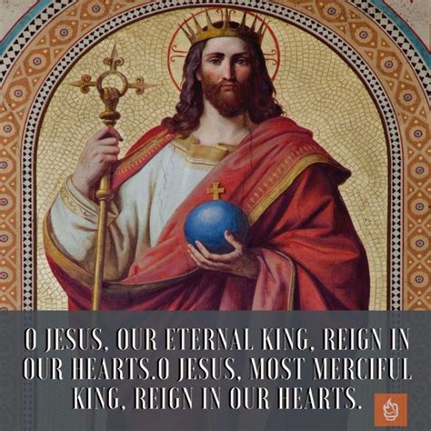Feast Of Christ The King Quote And Image Catholic Link