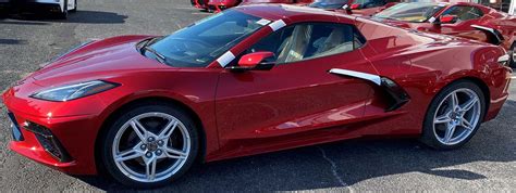 High Resolution Red Mist Corvette 2023