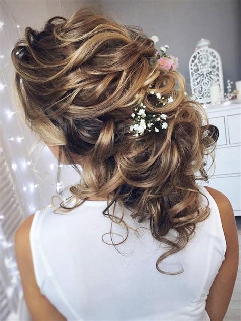 60 Wedding Hairstyles For Long Hair From Tonyastylist Deer Pearl Flowers