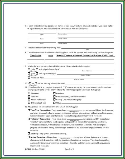 To add insult to injury, divorce however, it is possible to file your own divorce in maryland for no more than the state divorce form filing fees. Divorce Forms In Maryland - Form : Resume Examples #Bw9j7B7Y7X