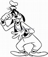 Goofy cartoon coloring pages download and print for free