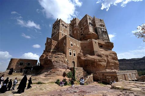 Dar Al Hajar Rock Palace Wadi Dhahr Yemen Architecture Images