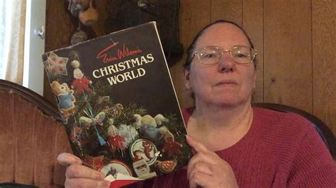 Erica Wilsons Christmas Flip Through And Review 80s Holiday Needlework Youtube