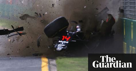 Fernando Alonso Survives Horrific F1 Crash In Pictures Sport The