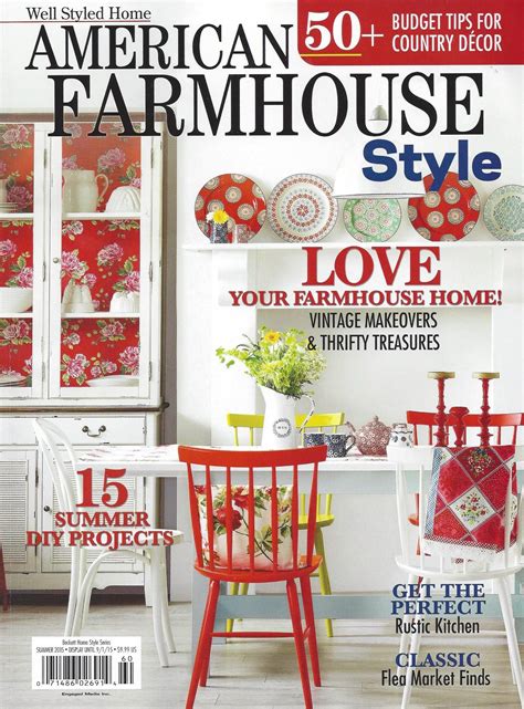 Beautiful home tours to inspire you. American Farmhouse Magazine (With images) | Farmhouse ...