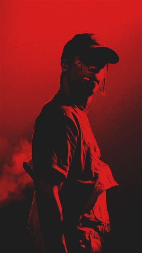 Red Aesthetic Rapper Wallpaper