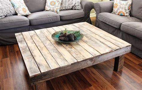 The rustic design can be a good idea for a country or a chic style abode. DIY Coffee Table From Pallets | Wooden Pallet Furniture - Home Decoz