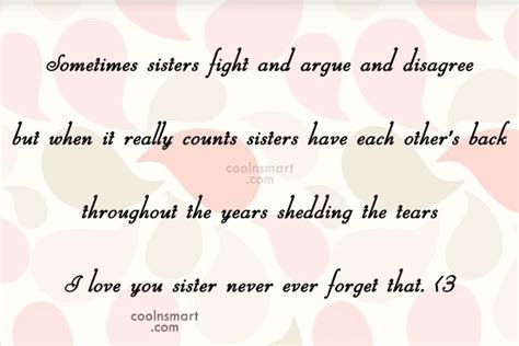 I Love You Sister Quotes Telegraph