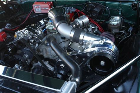 Chevy SB BB Procharger Serpentine HO Intercooled Kit With D SC For Aftermarket EFI Carb ATI