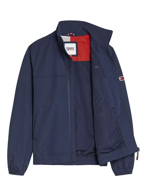 Tommy Hilfiger High Neck Bomber Jacket Twilight Navy At John Lewis