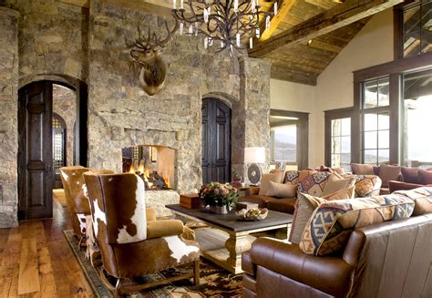 Rustic Ranch Living Room Rustic Living Room Design Ranch House Decor Ranch Style Decor