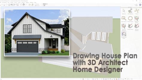 Drawing House Plan With 3d Architect Home Designer Homedaydreams