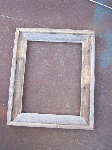 24x36 Deluxe Barnwood Picture Frame Rustic By Bluebarnfleamarket