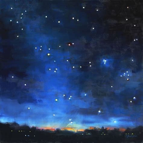 An Artists Night Sky Starry Nights And Night Sky Painting