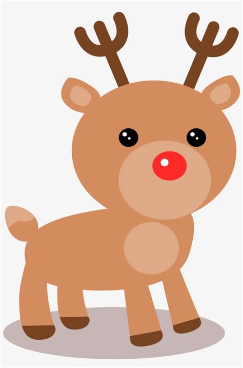 Christmas Reindeer Clipart Transparent Cute Happy Santa Claus And