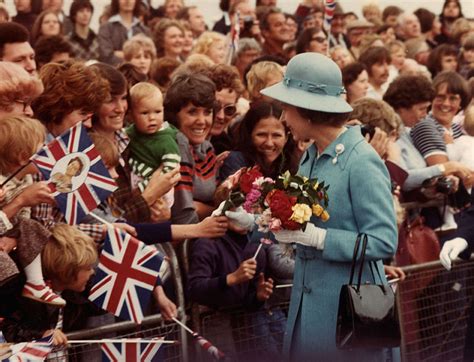 in pictures the queen s silver jubilee in 1977