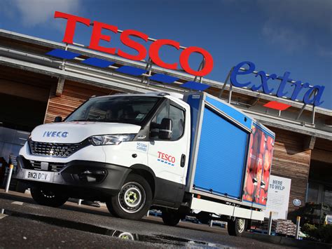 Tesco Adds 645 Iveco Daily Vans To Home Delivery Fleet