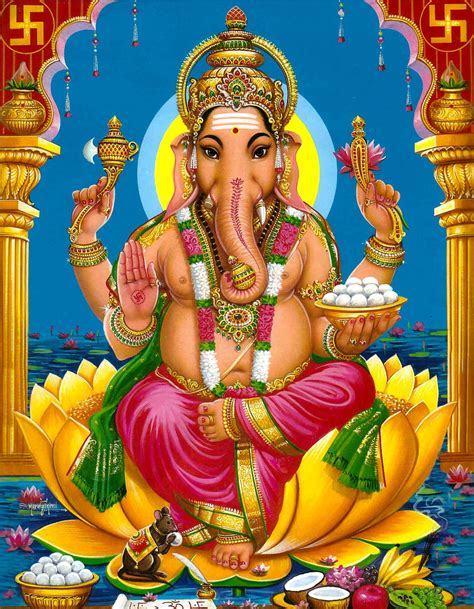 Download Lord Ganesha Mobile Desktop Background God Ganesha Wallpaper