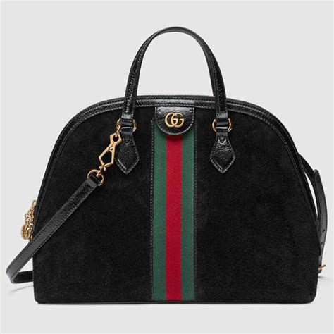 Gucci Gg Women Ophidia Gg Medium Top Handle Bag Lulux