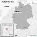 StepMap - Karte Gütersloh - Landkarte für Deutschland