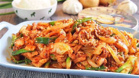 Super Easy Korean Spicy Stir Fry Pork 韩式香辣猪肉 Youtube