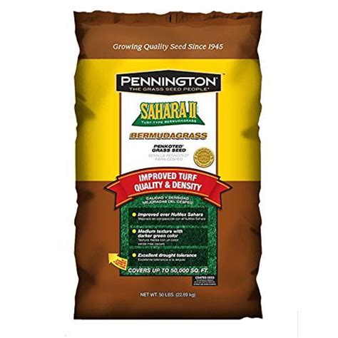 Pennington Sahara Ii Bermuda Grass Seed 50 Lbs