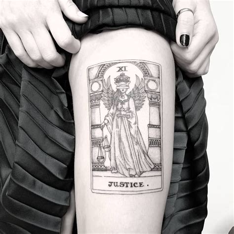 If Youre Looking For Tattoos With Meaning These Tarot Card Tattoo
