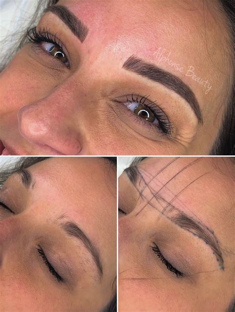 Eyebrows Before And After Microblading The Most Asked Questions